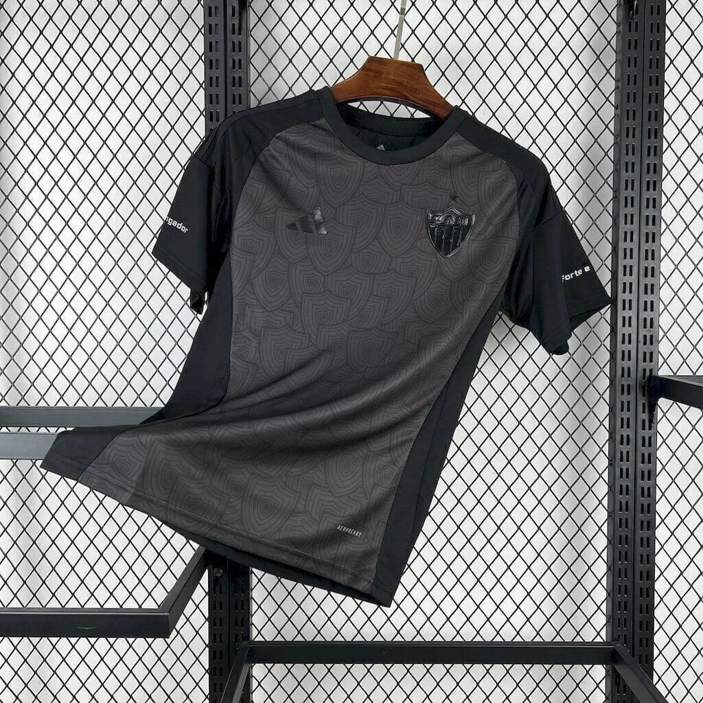 Camisa Atlético Mineiro All Black 25/26 Adidas Torcedor - Masculina