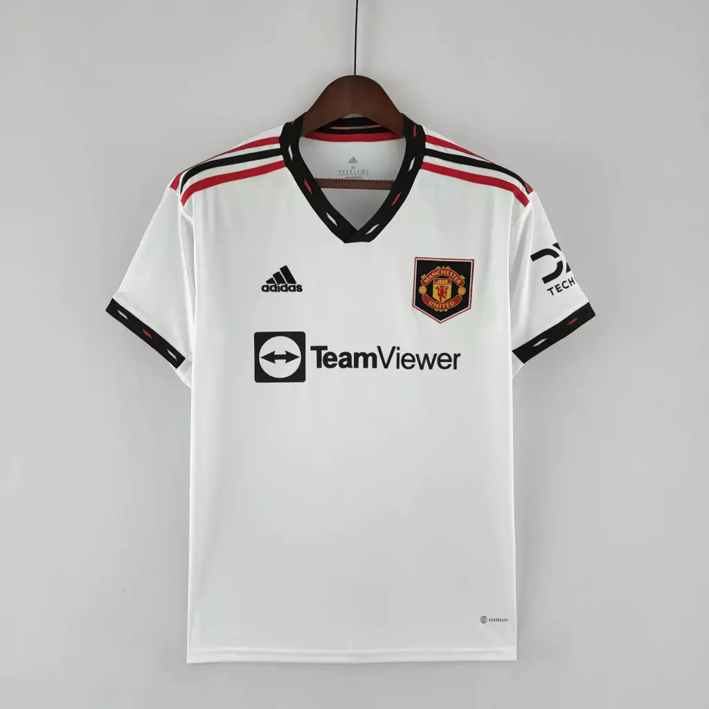 Camisa Manchester United Away 22/23 Branca - Adidas - Masculino Torcedor