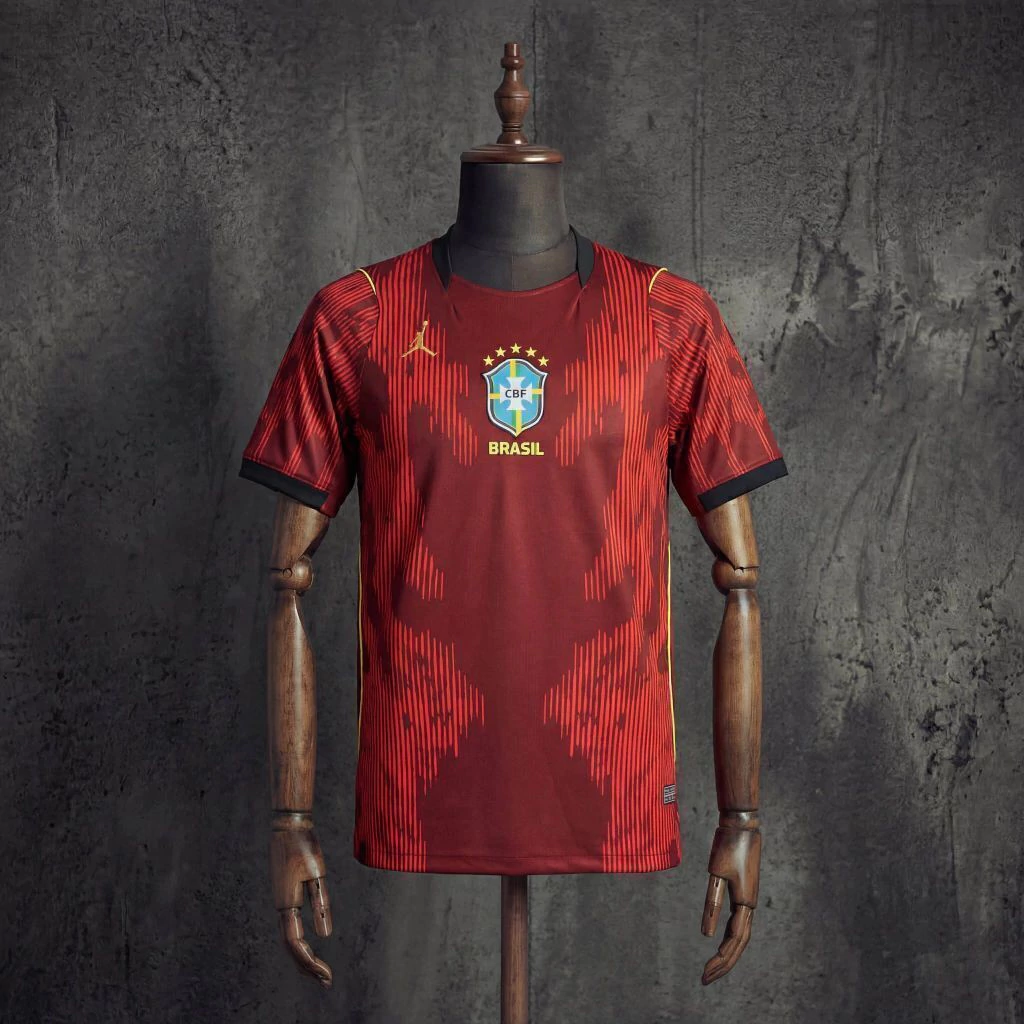 Camisa Seleção Brasil 2026 Vermelha - Copa do Mundo